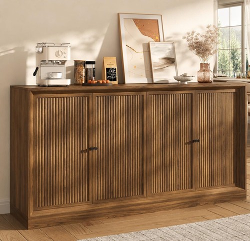 Fluted sideboard storage - fluted,