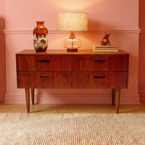 Teak drawer sideboard mid - 4,
