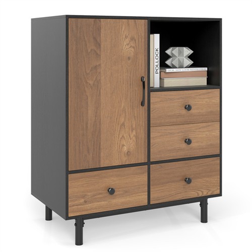 Mid century modern drawer - mid-century, 4-drawer