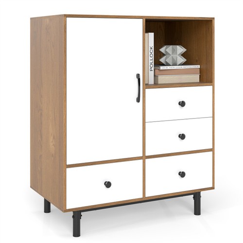 Mid century modern - modern, 4-drawer