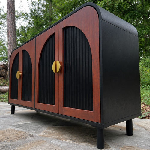 Mid century modern arched - 59",