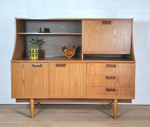 Mid century teak highboard - century,