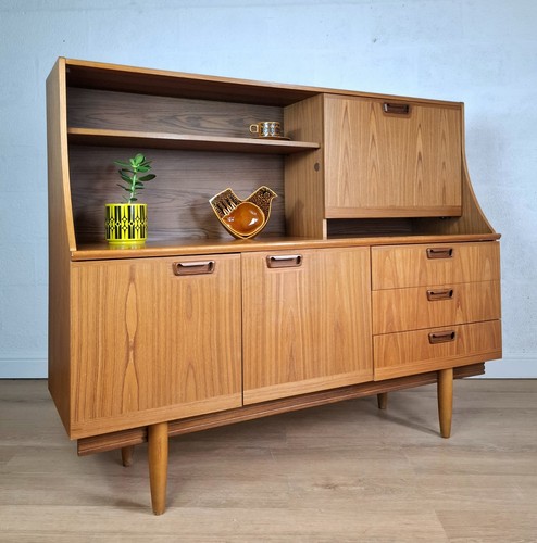 Mid century teak highboard - century,