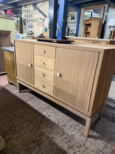 Stripped mid century sideboard - stripped,