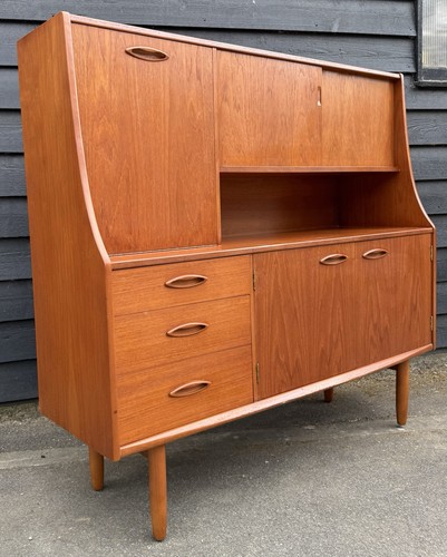 Mid century teak - century, highboard