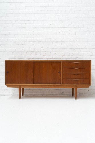 Danish teak and oak sideboard - danish,