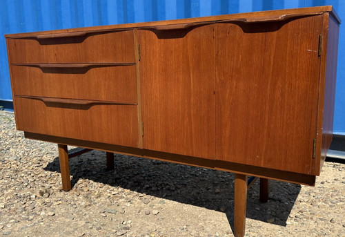 Teak sideboard retro - sideboard, mid